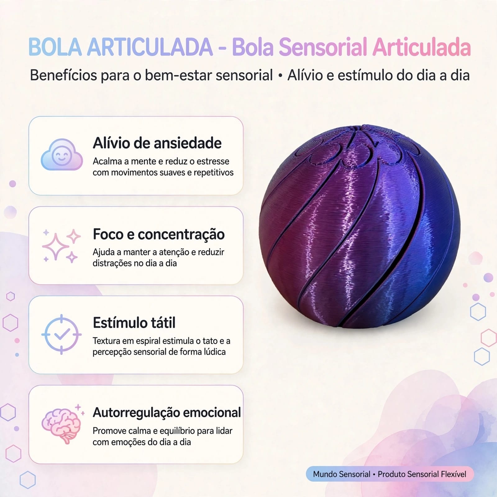 Bola Sensorial - Mundo Sensorial