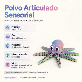 Polvo Articulado - Mundo Sensorial