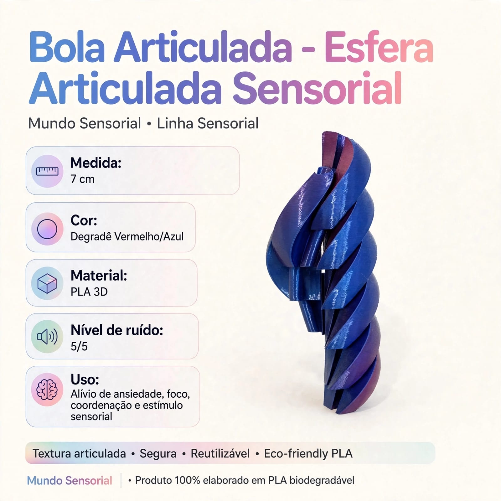 Bola Sensorial - Mundo Sensorial