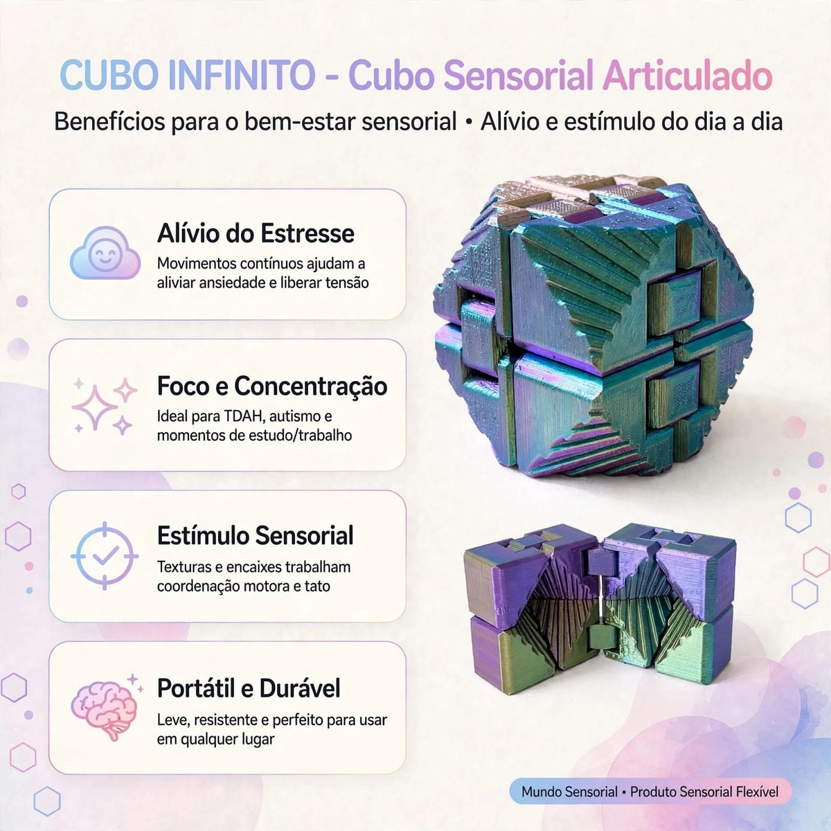 Cubo Infinito - Mundo Sensorial